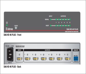 Extronda6 Hd 4k Amplificador Hdmi
